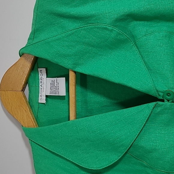 Vintage Sag Harbor Top Linen - Picture 2 of 10